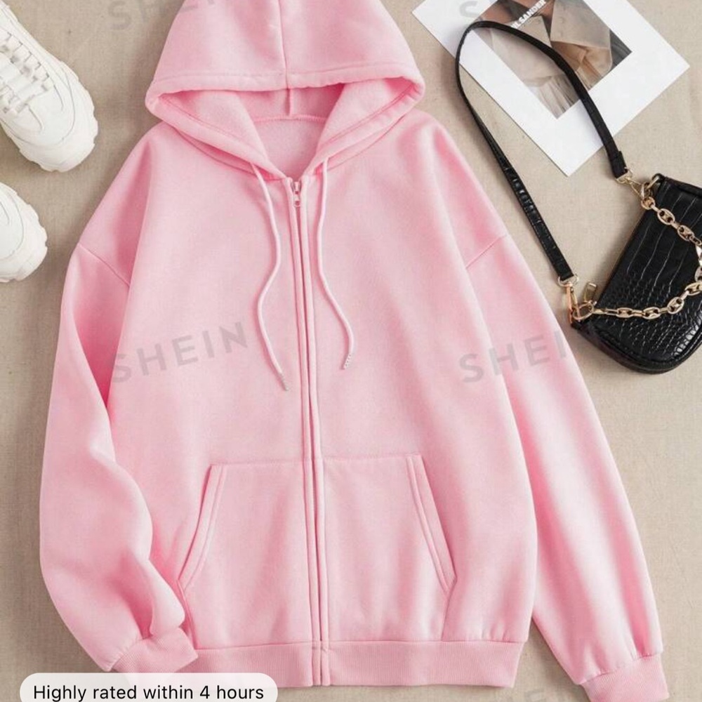 EZwear Zip Up Drawstring Thermal Lined
Hoodie